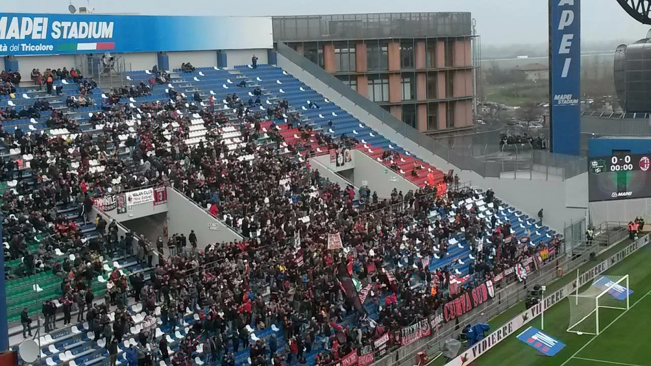 Sassuolo-Milan, prosegue la vendita dei tagliandi: i dettagli