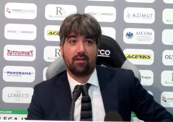 Di Masi (pres. Alessandria): “Grande onore essere qui, daremo il massimo”