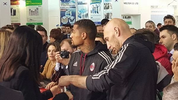 SM PHOTOGALLERY/ I rossoneri all’evento Fujitsu a Fieramilano