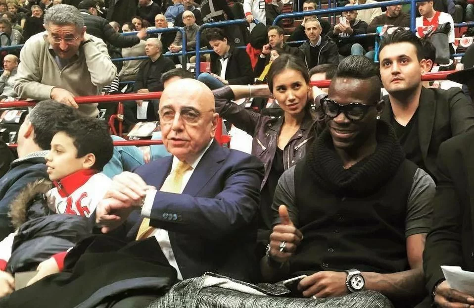 FOTO/ Galliani e Balotelli al Forum per l’Olimpia
