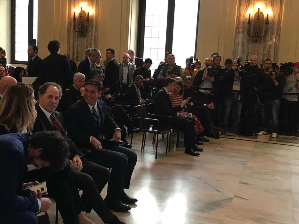 SM PHOTOGALLERY/ La Champions arriva a Milano. Presente Baresi