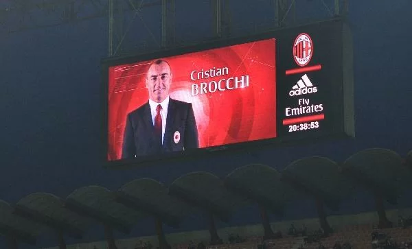 Milan, il ringraziamento a Brocchi