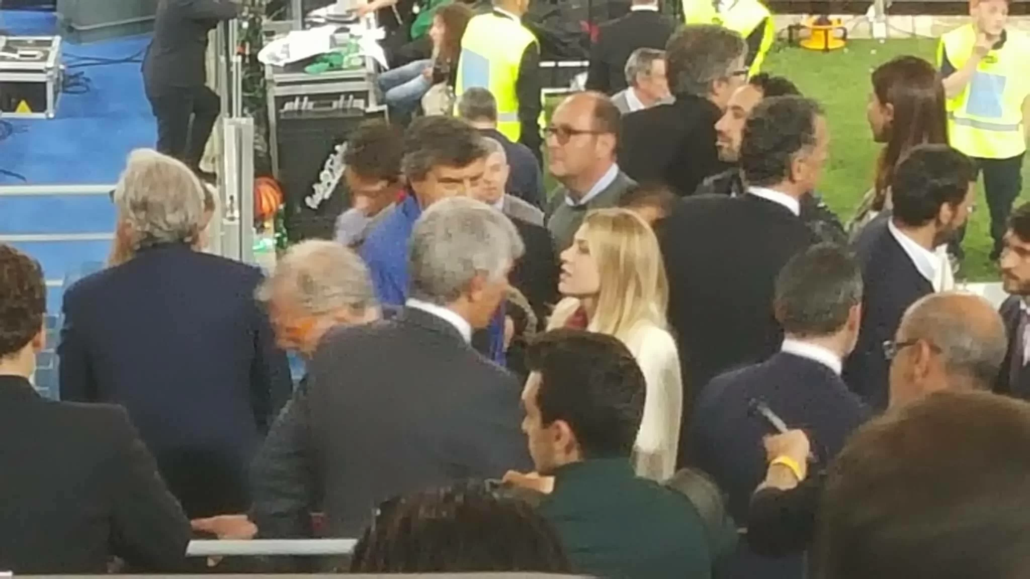 SM FOTO/ Barbara Berlusconi presente all’Olimpico