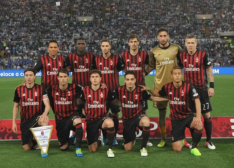 Stagione 2015/16, tutte le partite ed i risultati del Milan