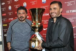 coppa italia conferenza 2 gattuso cannavaro (spaziomilan)
