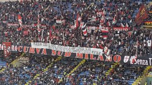 Striscione Abbiati sud