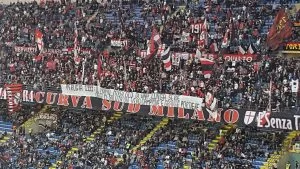 Striscione Abbiati sud