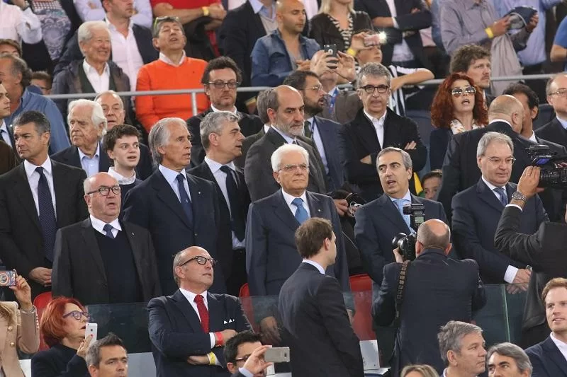 SM/ Olimpico, delegazioni di Milan e Juve a colloquio con Mattarella