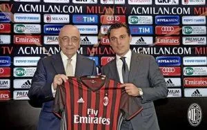 Galliani, Montella, maglia