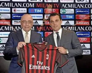 Galliani, Montella, maglia