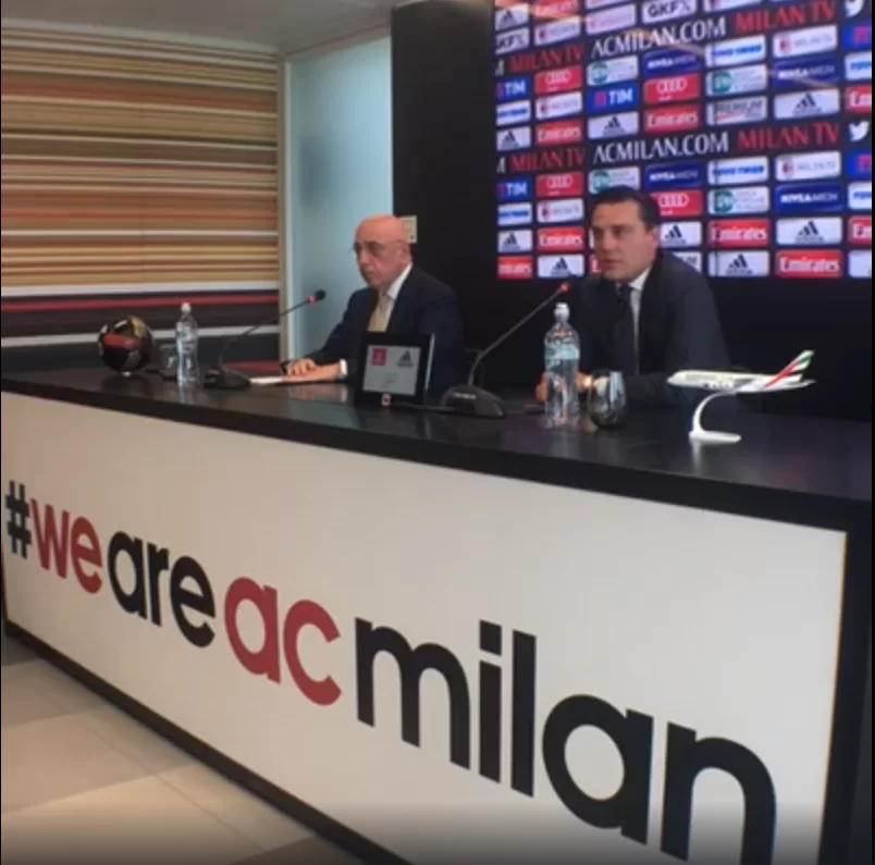 SM RELIVE/ Galliani: “Montella scelto per il bel gioco. Faremo ogni sforzo per rinforzare la squadra: avremo un nucleo forte per ogni obiettivo”