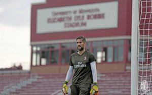 Diego Lopez in campo