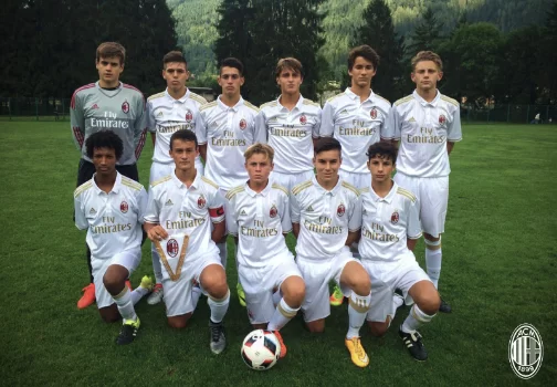 Milan Under-15, vittoria in amichevole contro il Trento Calcio