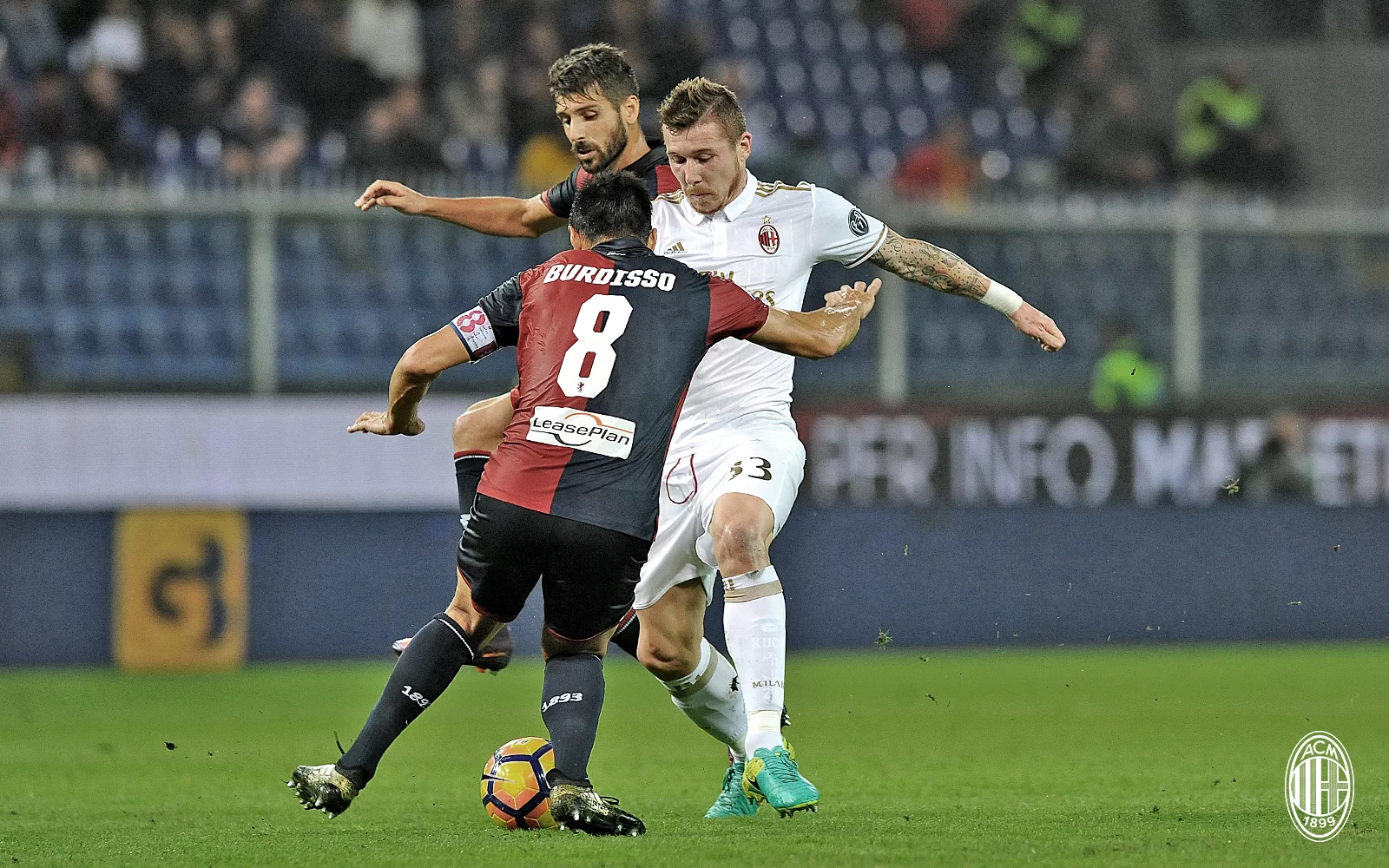 Juric asfissia il centrocampo di Montella: così il Grifone abbatte il Diavolo