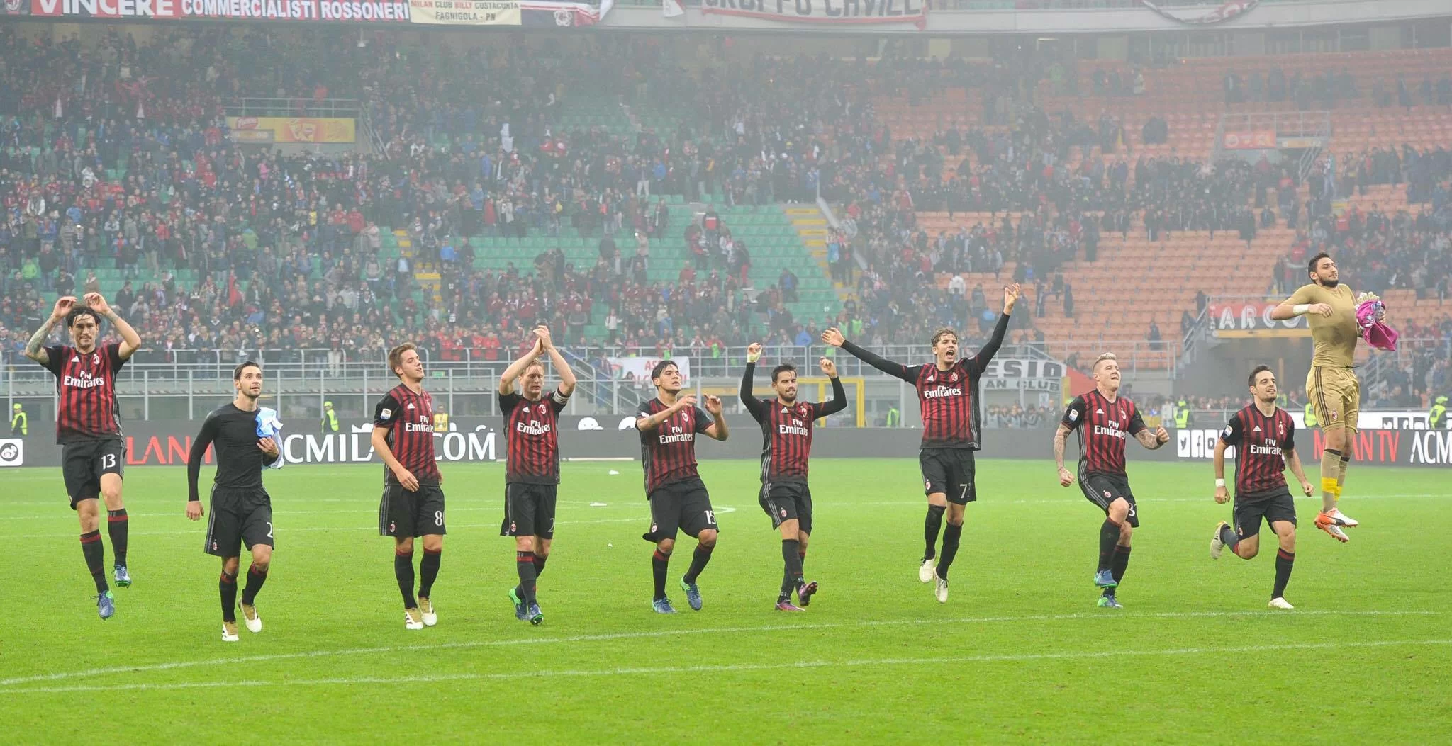 Cinque vittorie interne su sei: San Siro torna la casa del Milan
