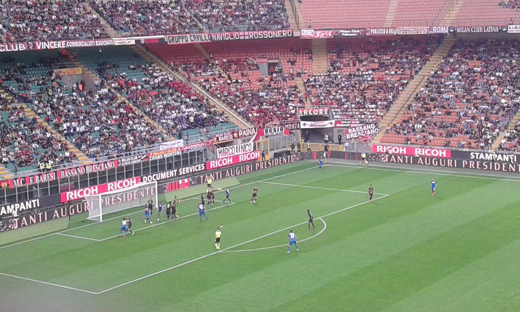 Milan-Sassuolo, il gol ormai è una certezza
