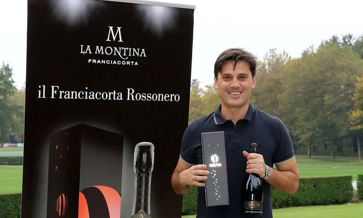 Il Milan e la Montina presentano il Franciacorta RossoNero