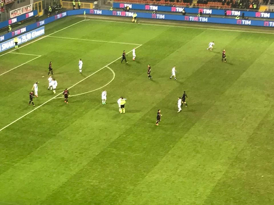 Solo tre gol nella prima mezz’ora: il Milan non sa sbloccarla subito