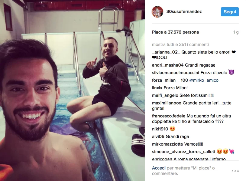 Milan TV, terapia del ghiaccio per Deulofeu e Suso dopo Bologna: ecco i motivi