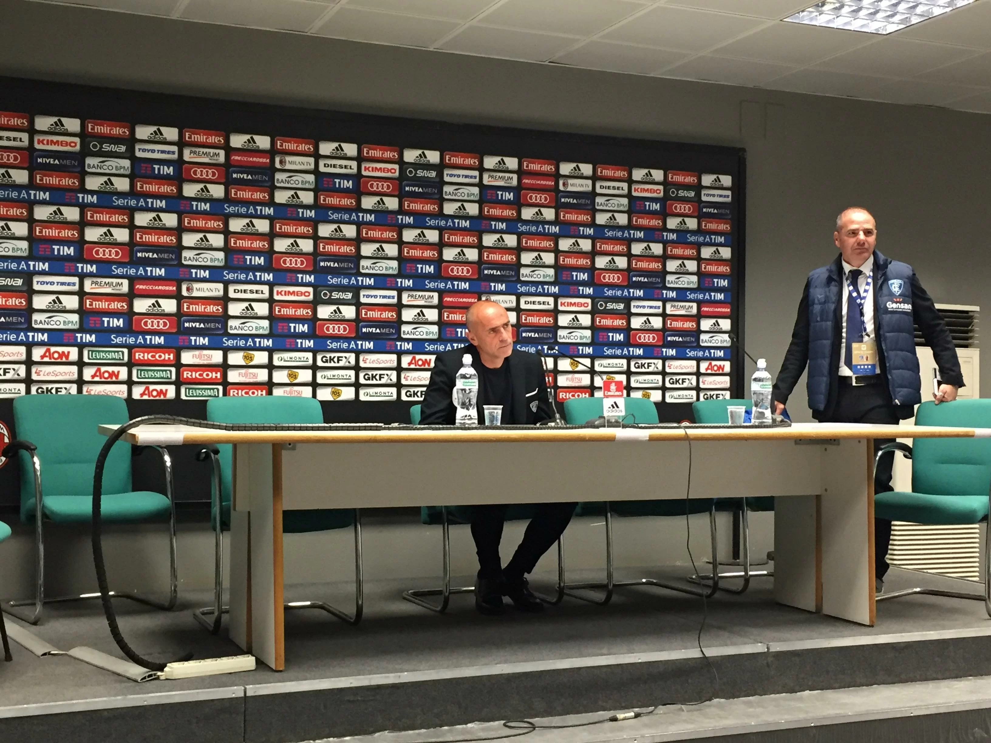 SALA STAMPA/ Martusciello: “Le perdite di tempo? Tanti infortuni a causa del caldo e della tensione del match”