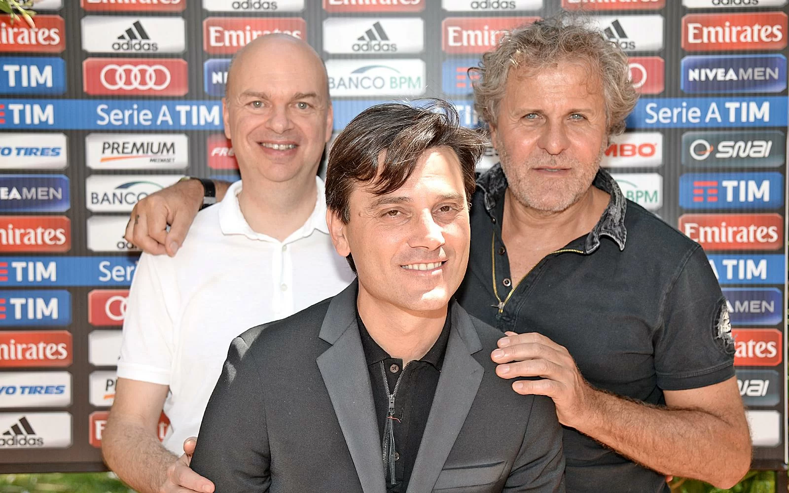 FOTO/ Renzo Rosso al Workshop AC Milan con Fassone e Montella