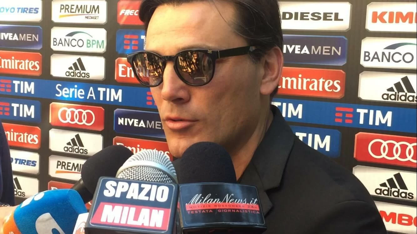 Montella: “Mirabelli ha detto cose giuste. Se avessi vinto con l’Inter sarei passato per genio”