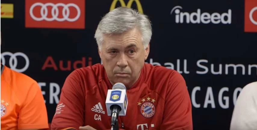 Ancelotti Screenshot video Youtube