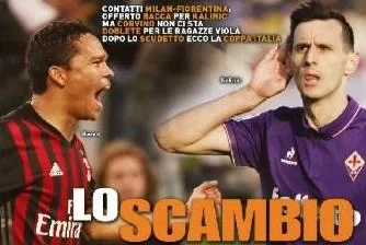 QS: Bacca-Kalinic, lo scambio!