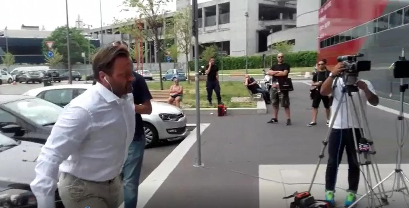 SM VIDEO/ L’agente di Biglia entra a Casa Milan