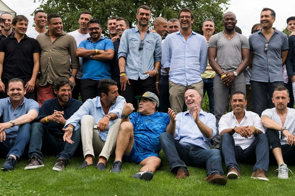 FIFA Football Legends, tanti rossoneri presenti all’amichevole organizzata da Infantino