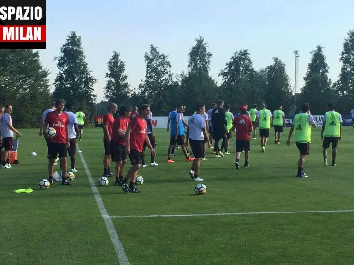SM RELIVE/ Raduno 2017: allenamento terminato. Di Cutrone il primo gol stagionale
