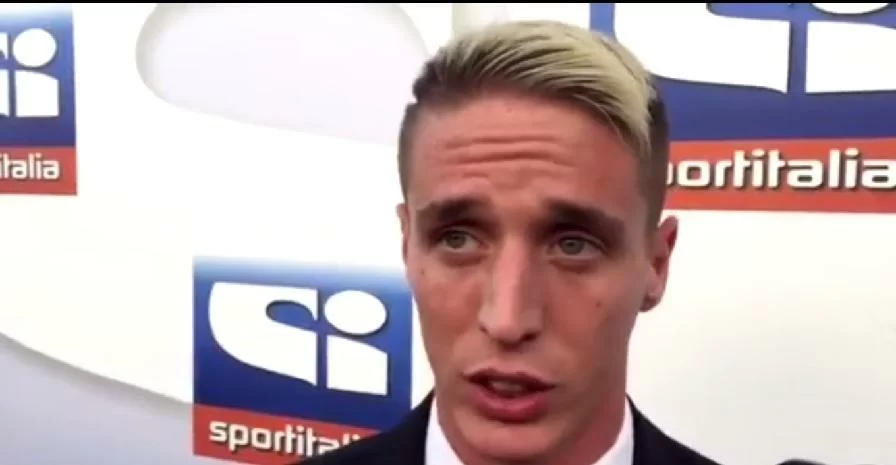 Instagram, Conti: “In allenamento con capitan Bonucci”