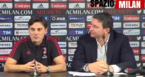 SM RELIVE/ Montella: “La società mi sostiene, ma adesso ha bisogno dei risultati. Su Bonucci…”