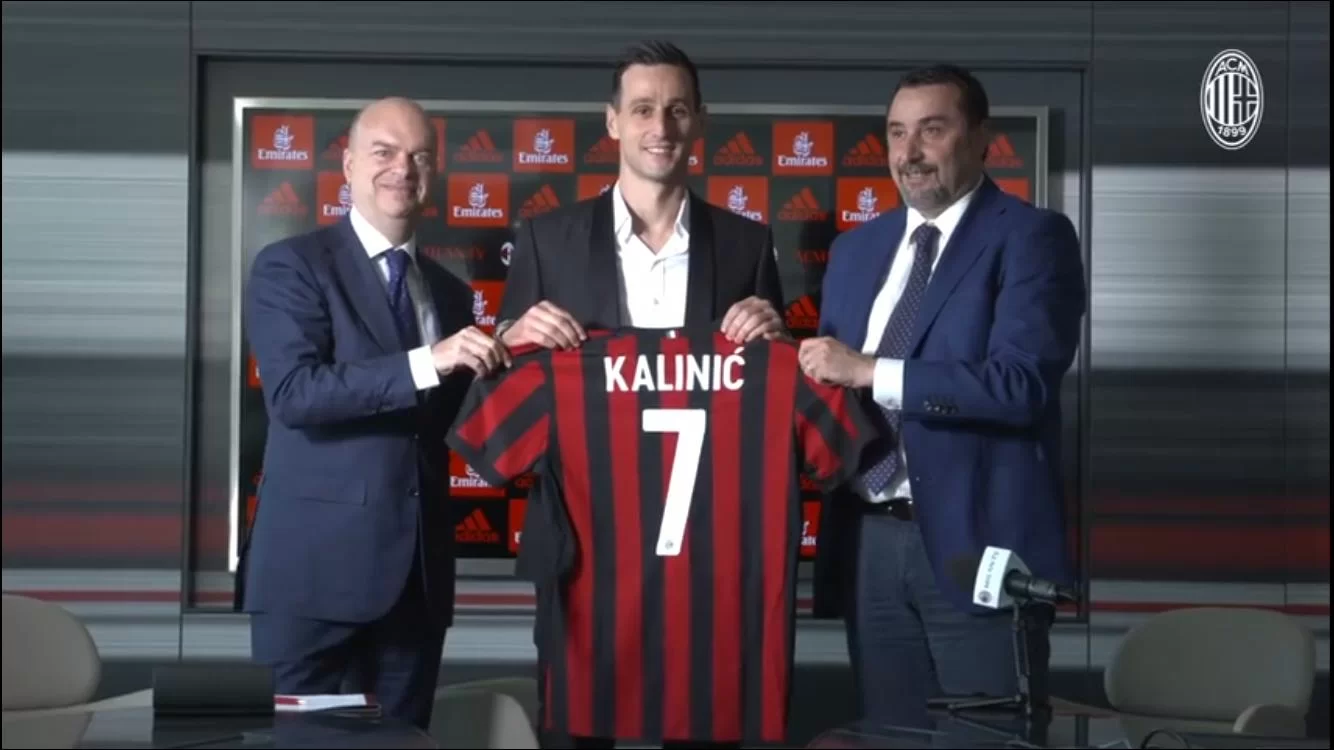 Kalinic a Milan TV: “Contento di essere qui. Pronto a sacrificarmi e dare il massimo”