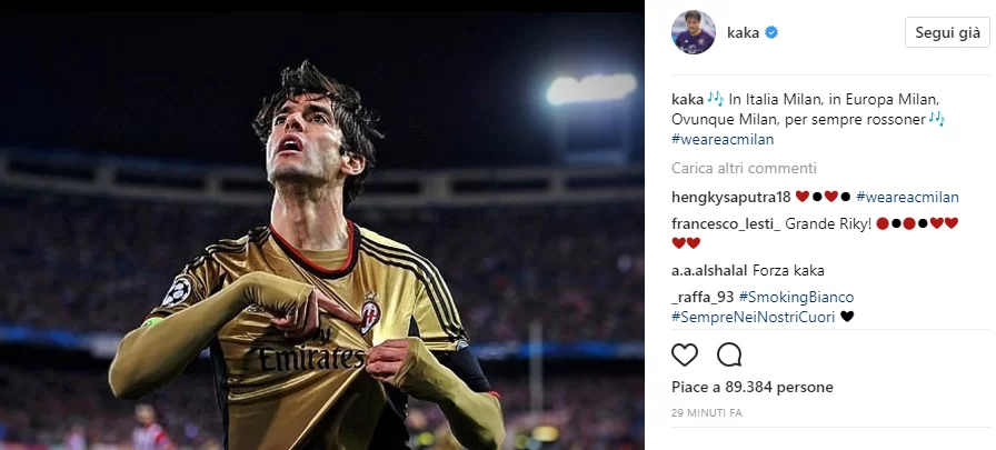 Acmilan.com: quando il Pallone d’oro è rossonero, da Rivera a Kakà