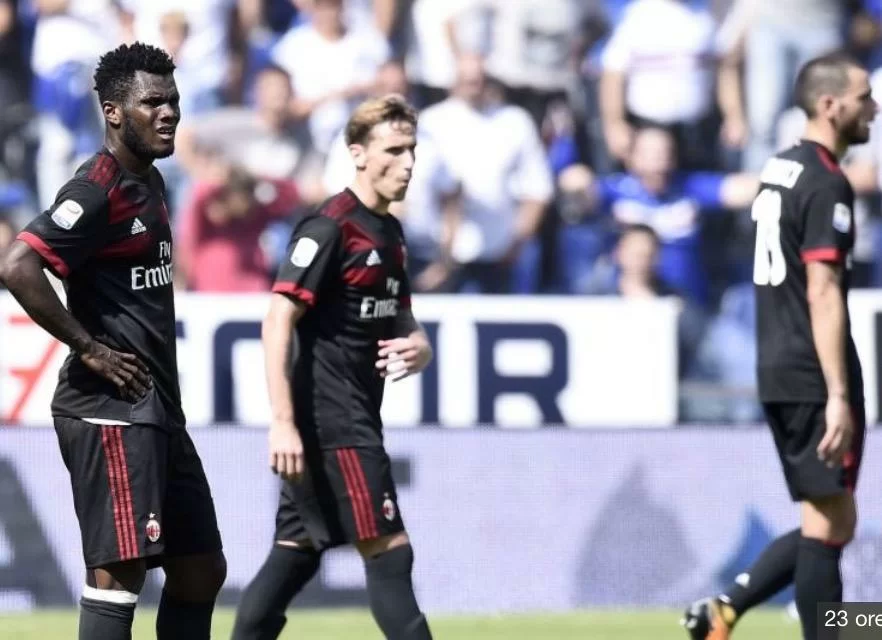 Milan, contro la Sampdoria solo due tiri durante il primo tempo, ecco da quando non accadeva
