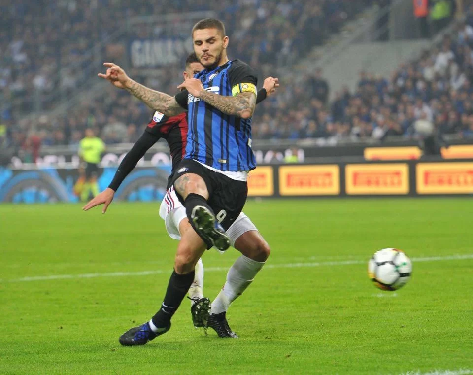 Inter-Milan, Icardi cecchino: il primo gol arriva sul primo tocco in area