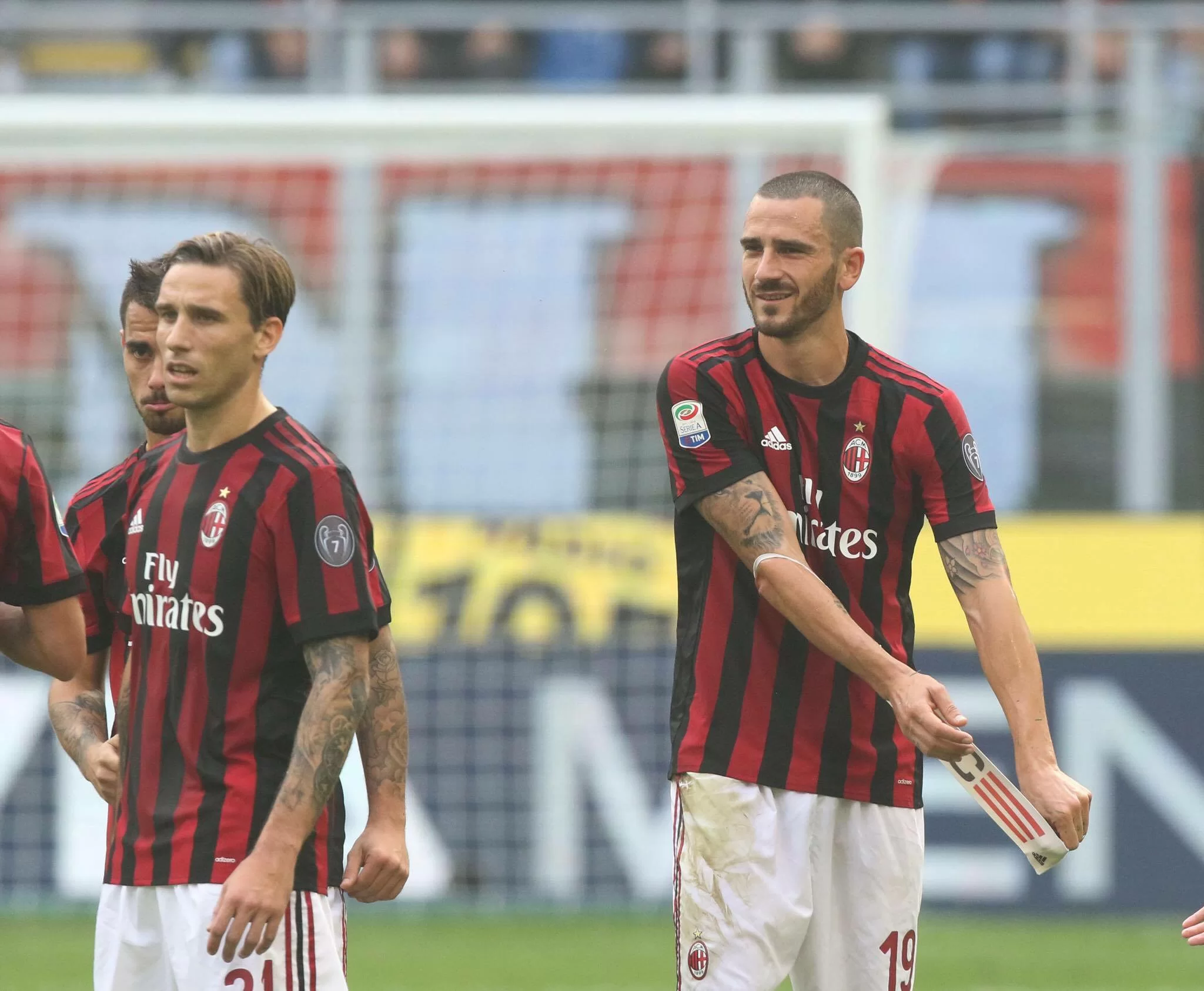 Serie A, Milan: 4 espulsi nelle prime 20 giornate