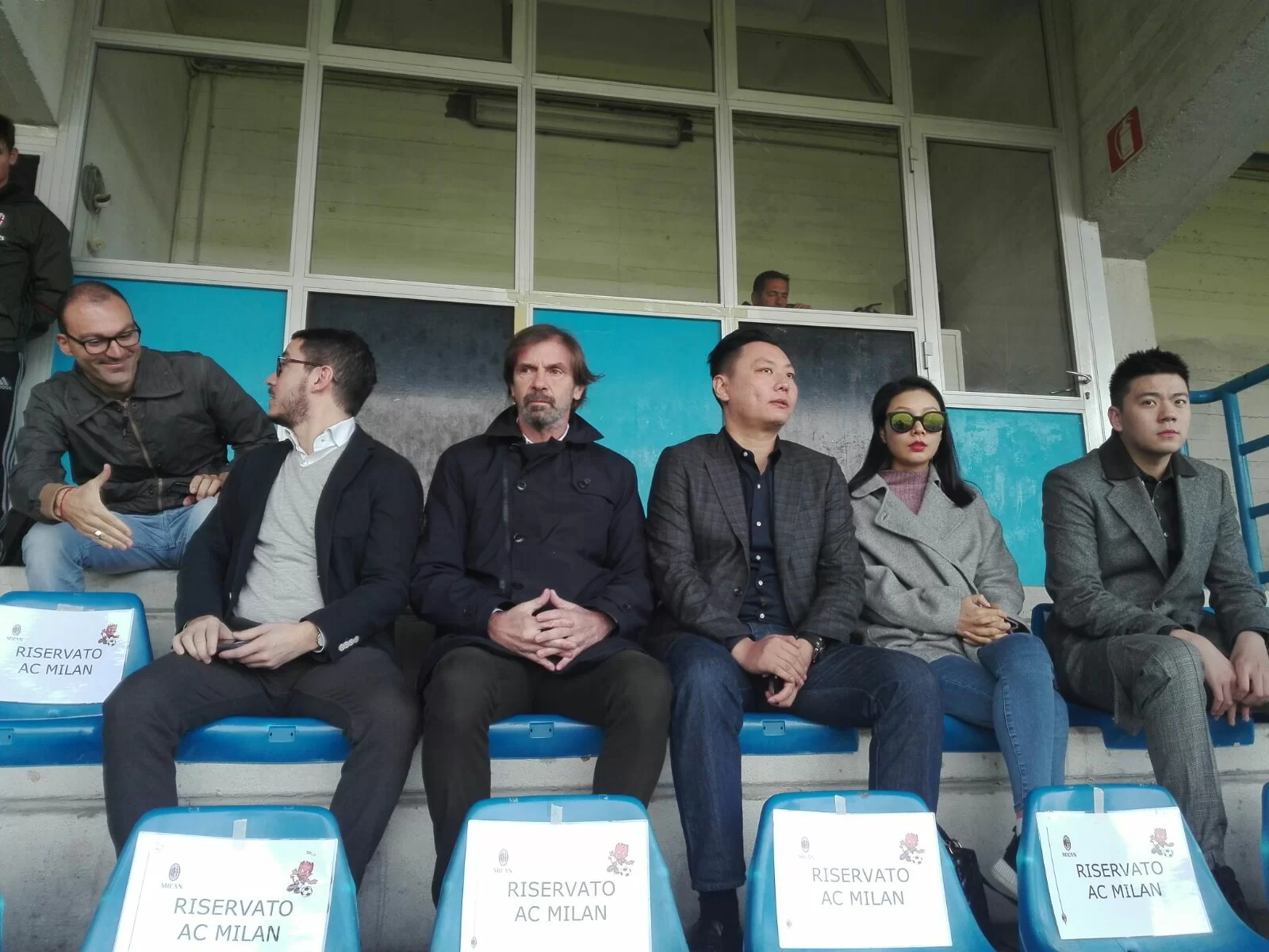 SM FOTO/ Anche Han Li assiste alla partita della Primavera contro la Samp