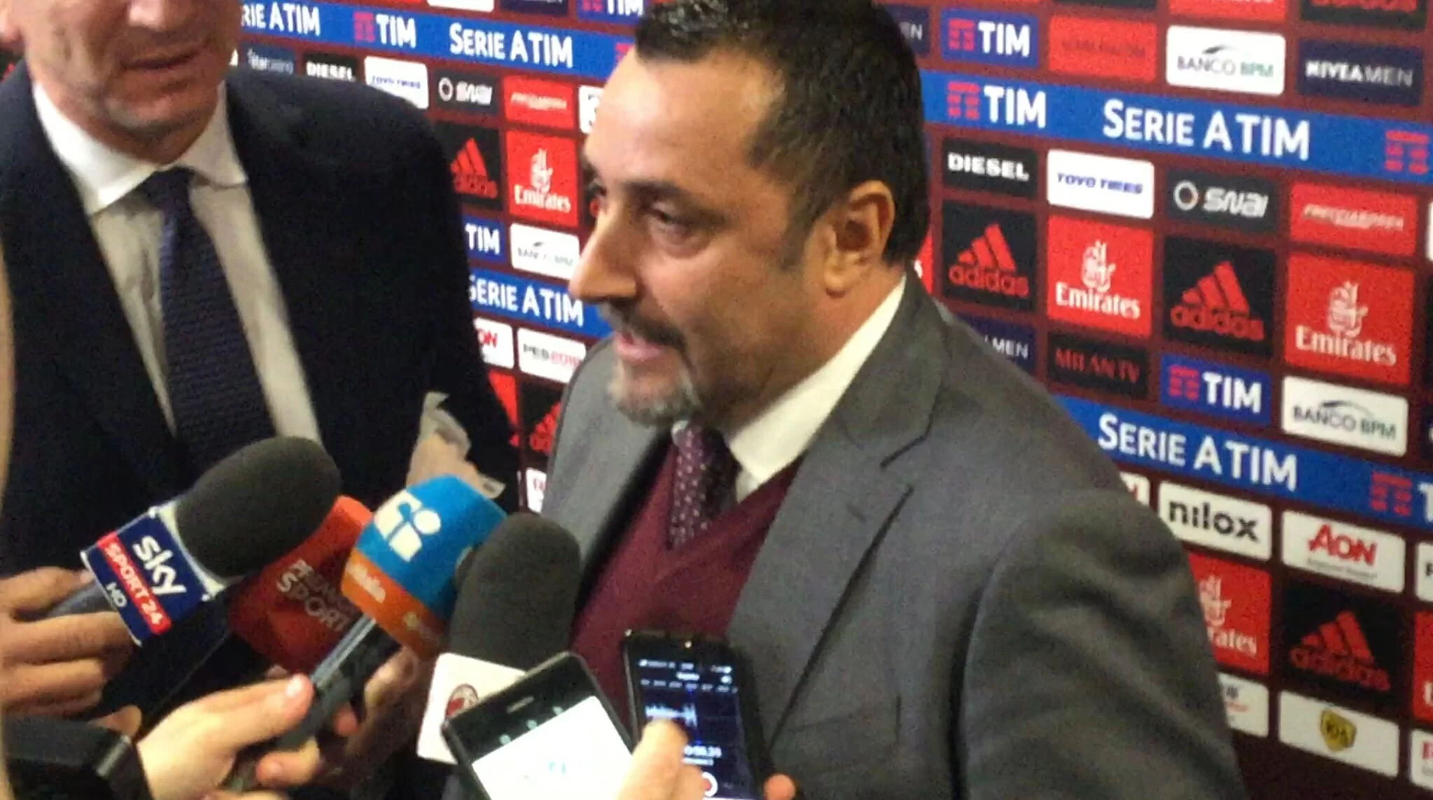 Mirabelli a Milan Tv: ” Faccio i complimenti ai ragazzi e a Gattuso. Il mister è un patrimonio del calcio mondiale”