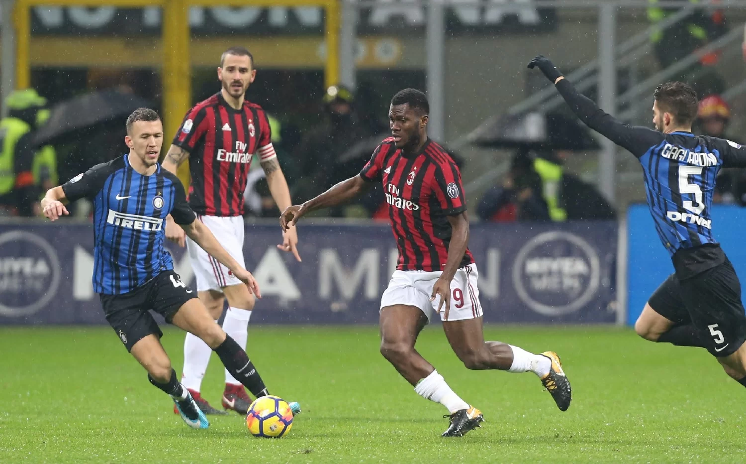 Serie A, Kessié al terzo gol su rigore con la maglia del Milan e alla sua seconda doppietta
