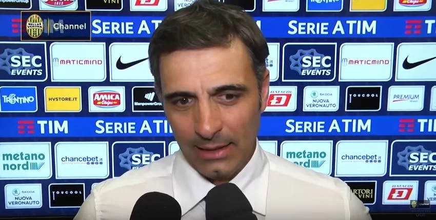 Pecchia a Premium Sport: “Abbiamo raccolto il Massimo. Il Milan è una squadra forte”