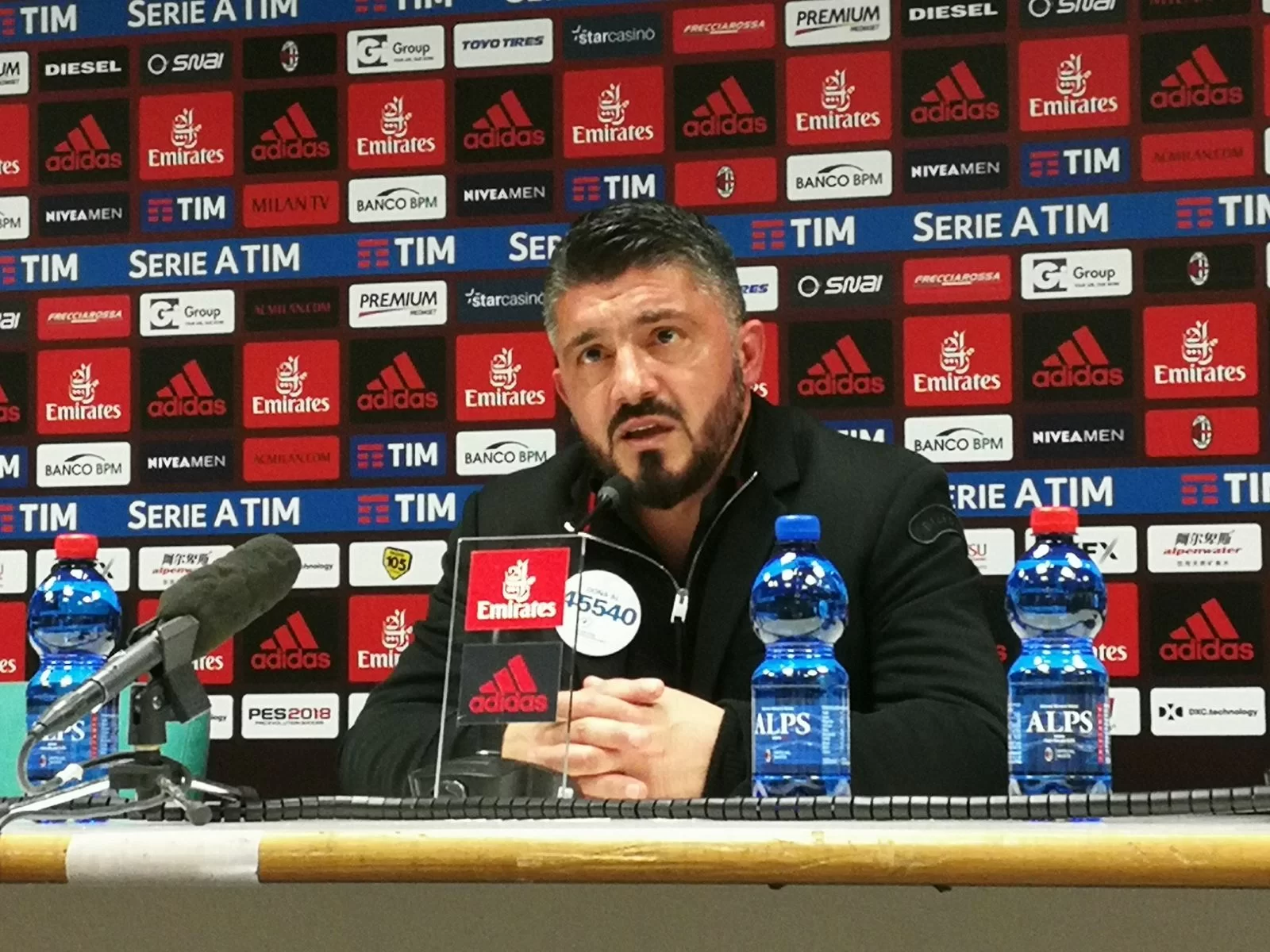 SM/ Domani niente conferenza di Gattuso pre-Frosinone