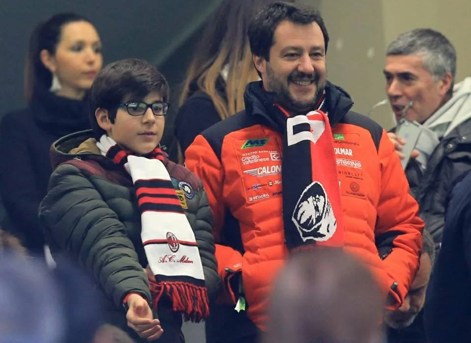 Salvini: “Occorre un limite al numero di giocatori stranieri in campo. Proprio per poter dare spazio e fiducia ai giovani italiani”