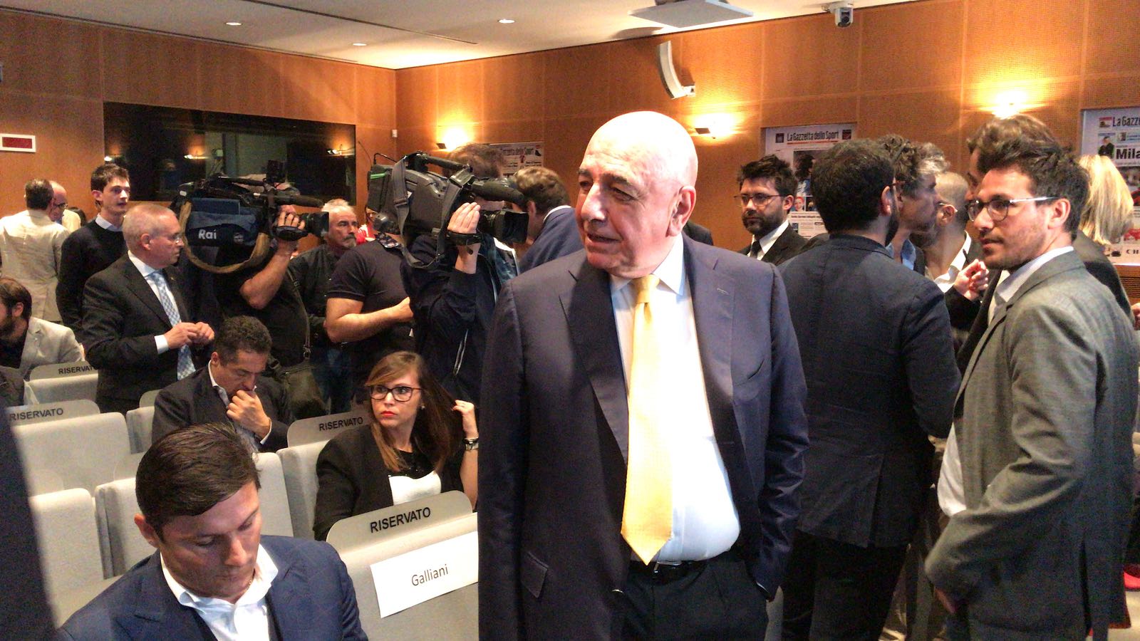 SM FOTO • Premio Facchetti a Pirlo con Galliani