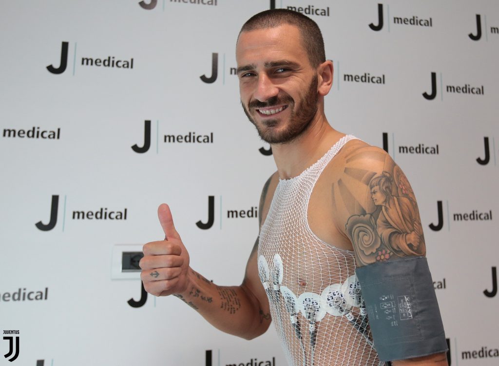 bonucci higuain-caldara