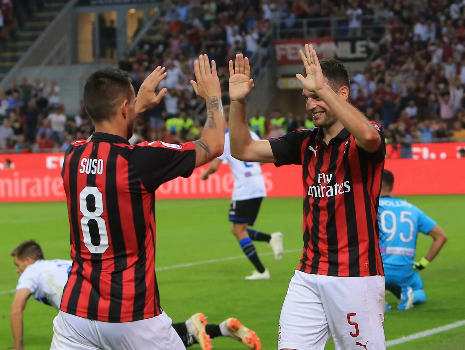 Milan-Atalanta, splendido inserimento di Jack: rossoneri di nuovo avanti