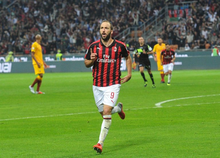 Milan-Roma, Higuain (SpazioMilan)