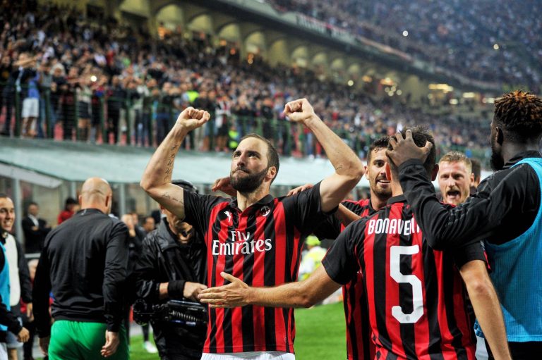 Milan-Roma, Higuain (SpazioMilan)