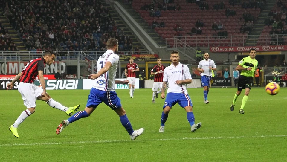 Sampdoria-Juventus, espulso Caprari: salta il Milan